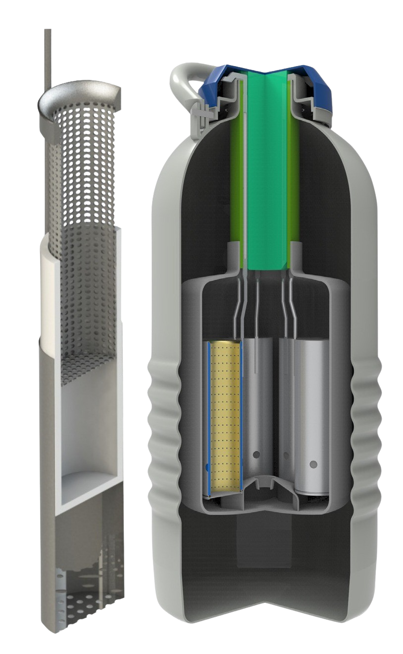 AI Shield cutaway structure